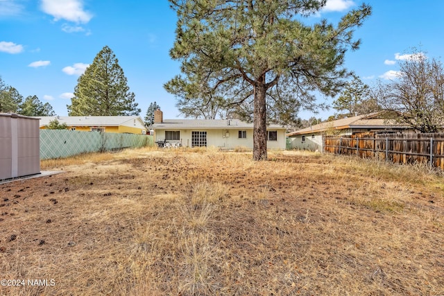 view of back of house