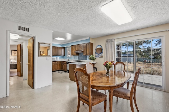 view of dining area