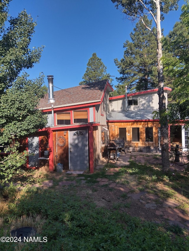 1600 S River Valley Rd, Flagstaff, AZ 86004 - view of rear view of house