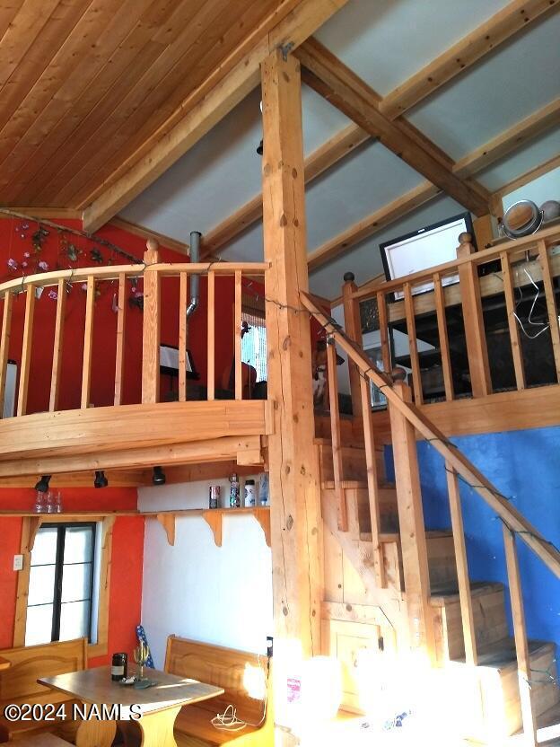 1600 S River Valley Rd, Flagstaff, AZ 86004 - interior space featuring stairs