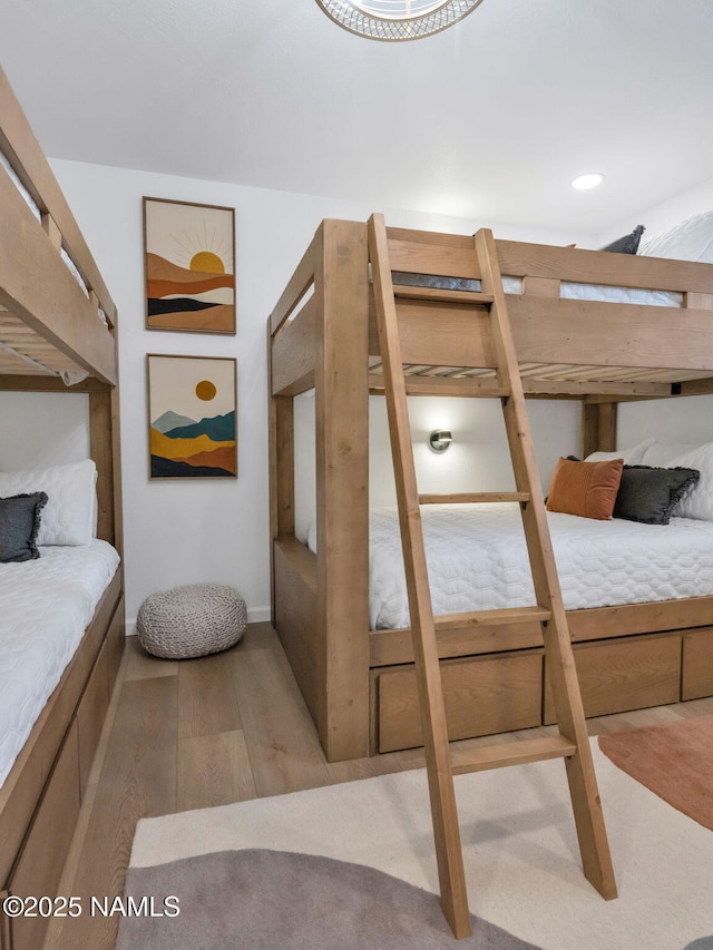 6205 N Country Club Dr, Flagstaff, AZ 86004 - bedroom featuring wood finished floors, recessed lighting, and baseboards