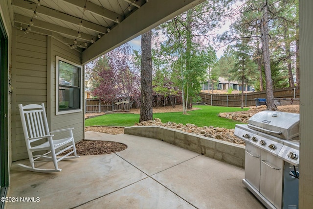 view of patio