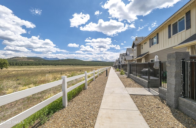 12296 Curtis Ct, Bellemont, AZ 86015 - view of home's community with a mountain view