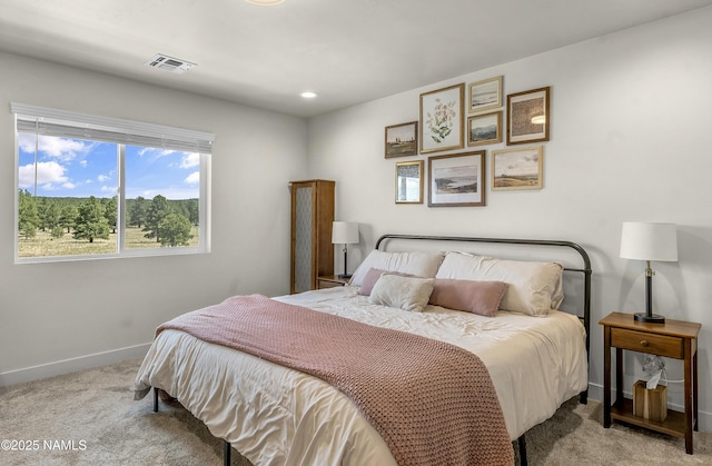 12296 Curtis Ct, Bellemont, AZ 86015 - carpeted bedroom featuring baseboards and recessed lighting