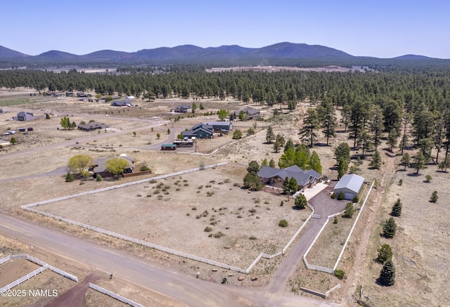 11267 N Lilac Ln, Flagstaff, AZ 86004 - overview of rural landscape with a mountain backdrop
