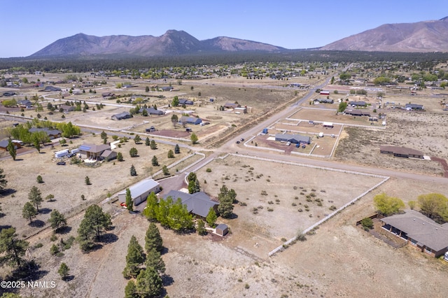 11267 N Lilac Ln, Flagstaff, AZ 86004 - view of property location with a mountainous background, a desert landscape, and nearby suburban area