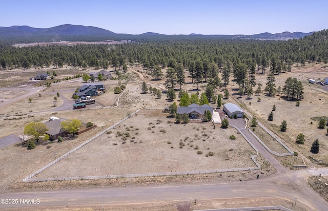11267 N Lilac Ln, Flagstaff, AZ 86004 - aerial view of sparsely populated area featuring a mountainous background