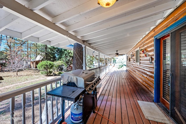 view of deck