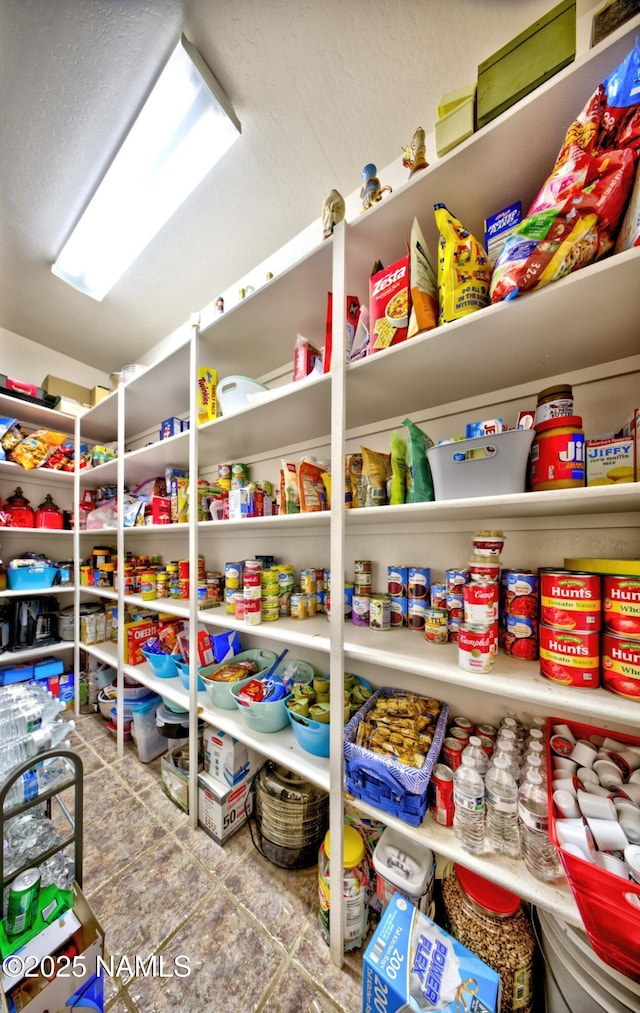 view of pantry