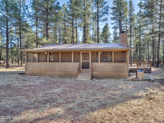 view of front of house