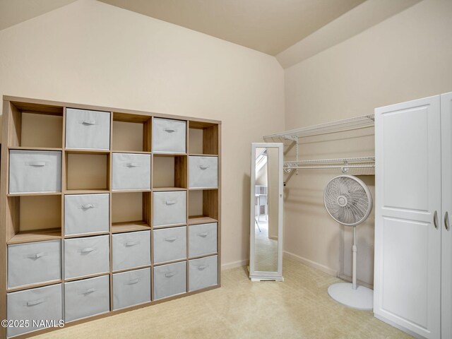 284 E Foothill Trl, Williams, AZ 86046 - spacious closet featuring carpet flooring and lofted ceiling
