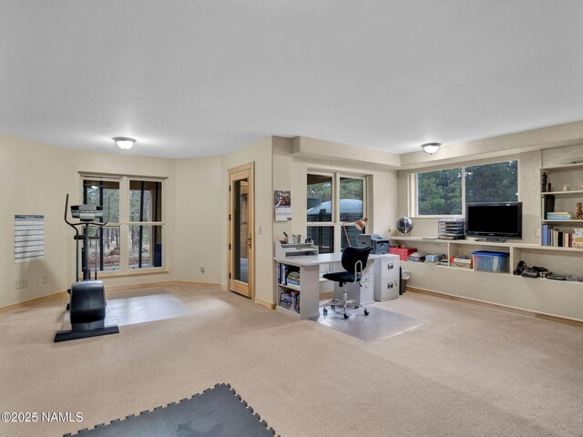284 E Foothill Trl, Williams, AZ 86046 - office space with baseboards and carpet