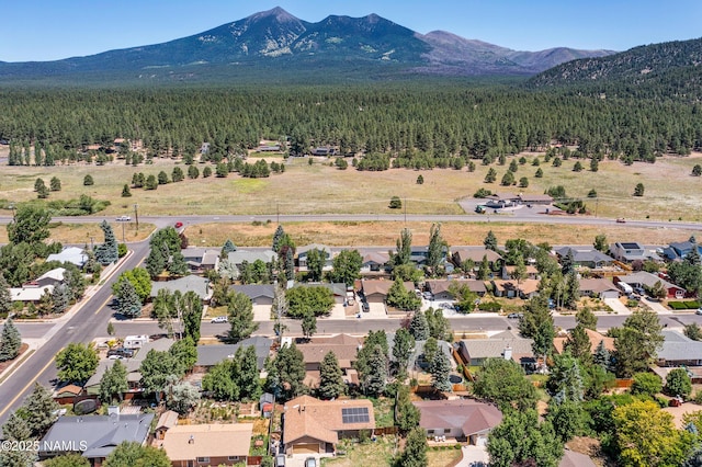 3425 W Mountain Dr, Flagstaff, AZ 86001 - aerial perspective of suburban area featuring mountains