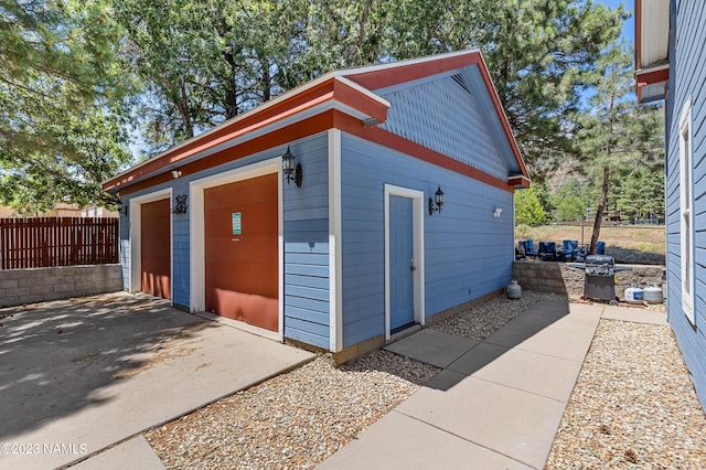 3380 E Lockett Rd, Flagstaff, AZ 86004 - view of detached garage