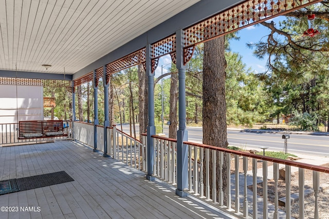 3380 E Lockett Rd, Flagstaff, AZ 86004 - view of porch