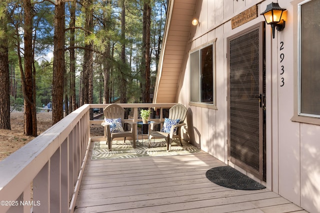 view of deck