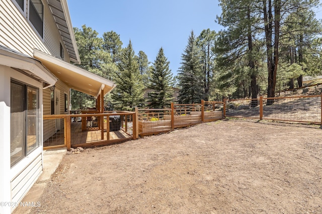 4573 Canyon Loop, Flagstaff, AZ 86005 - view of yard with fence