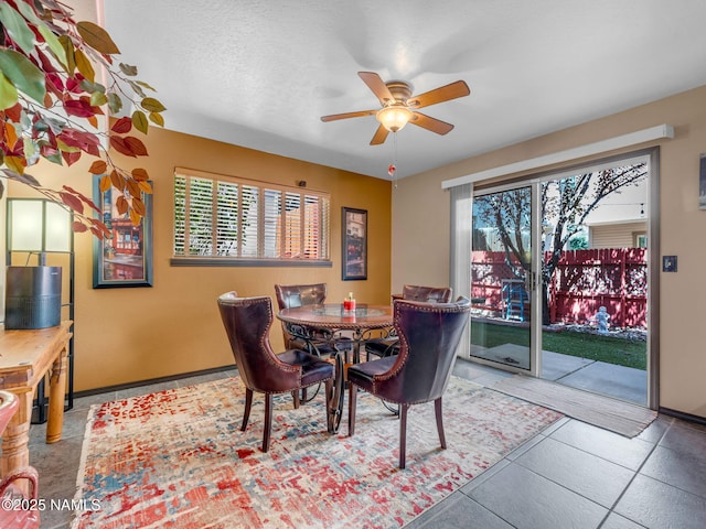3114 N Connor St, Flagstaff, AZ 86004 - dining area featuring plenty of natural light and ceiling fan