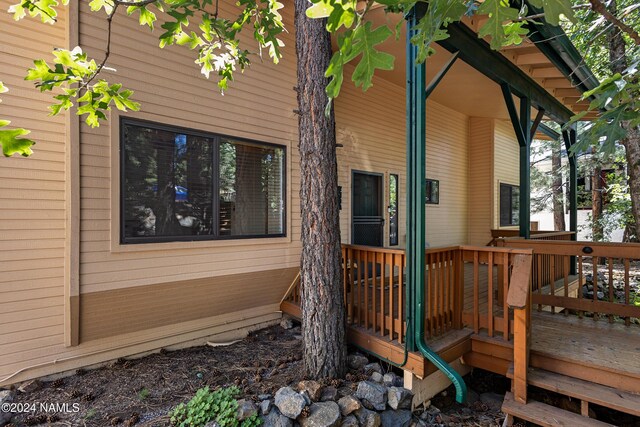 335 Sandia Cir, Munds Park, AZ 86017 - view of deck