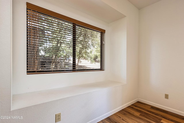335 Sandia Cir, Munds Park, AZ 86017 - empty room with wood finished floors and baseboards