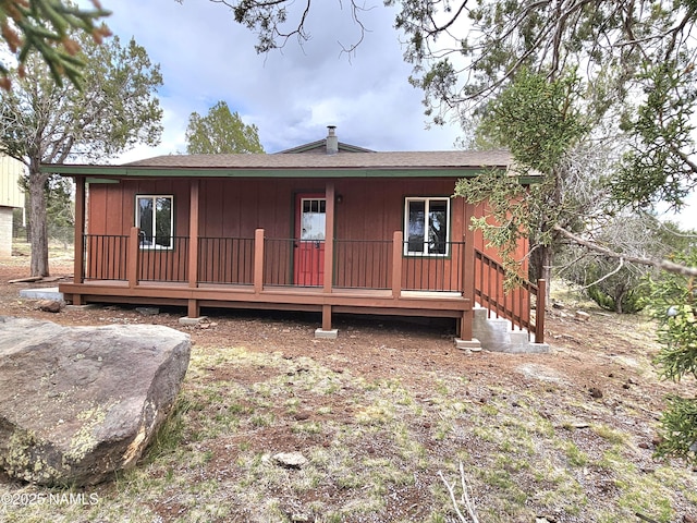 588 W Mesa Dr, Williams, AZ 86046 - view of front facade featuring covered porch