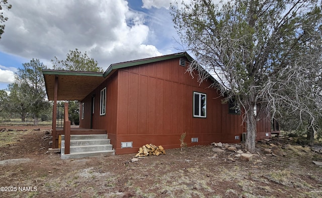 588 W Mesa Dr, Williams, AZ 86046 - view of property exterior featuring crawl space
