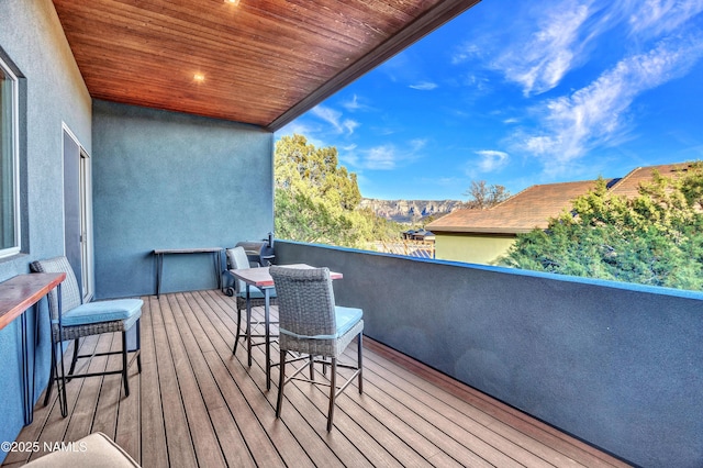 view of deck