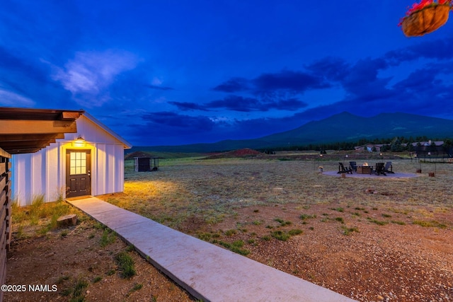6552 Kelsey Springs Way, Flagstaff, AZ 86001 - view of yard with a mountain view