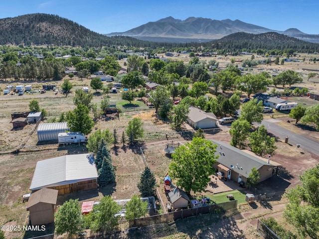 7776 Moonbeam Dr, Flagstaff, AZ 86004 - drone / aerial view of mountains