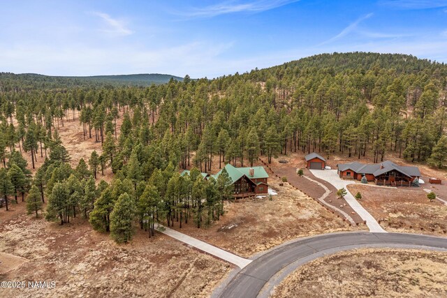 4536 Brackin Ranch Rd, Flagstaff, AZ 86001 - mountain view featuring a forest