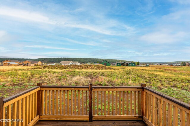 7497 W Dreamview Trl, Flagstaff, AZ 86001 - view of wooden terrace