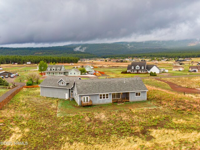 7497 W Dreamview Trl, Flagstaff, AZ 86001 - view of subject property with a mountain backdrop