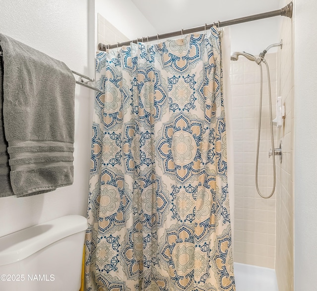 2606 N Fremont Blvd, Flagstaff, AZ 86001 - full bathroom with a shower with curtain and toilet