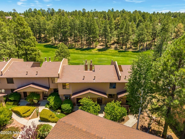 drone / aerial view