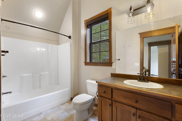 3135 Ancient Trl, Flagstaff, AZ 86005 - full bath with toilet, vanity, and shower / tub combination
