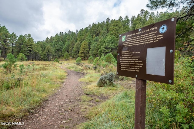 3135 Ancient Trl, Flagstaff, AZ 86005 - exterior view of a heavily wooded area