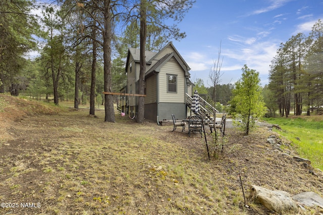 3135 Ancient Trl, Flagstaff, AZ 86005 - view of home's exterior featuring stairs