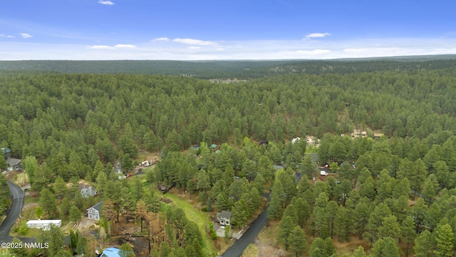 3135 Ancient Trl, Flagstaff, AZ 86005 - aerial view of property's location with a forest
