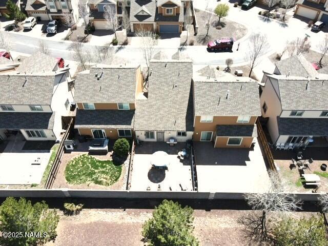 9123 W Arden Ln, Bellemont, AZ 86015 - birds eye view of property featuring a residential view