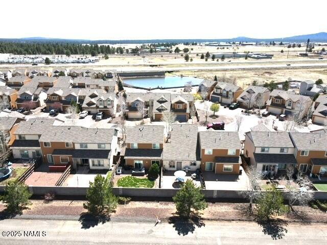 9123 W Arden Ln, Bellemont, AZ 86015 - bird's eye view featuring a residential view and a mountain view