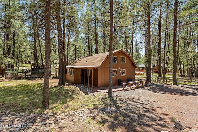 325 Lodge Dr, Munds Park, AZ 86017 - back of house featuring a wooden deck
