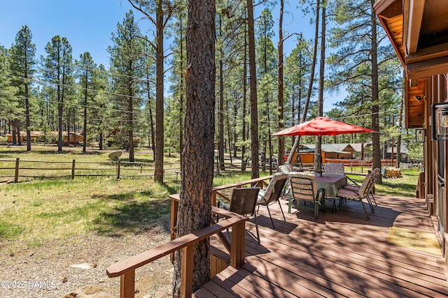 325 Lodge Dr, Munds Park, AZ 86017 - view of deck