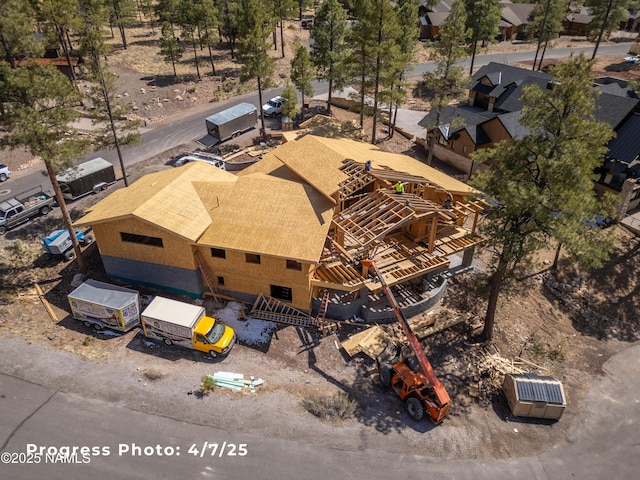 drone / aerial view