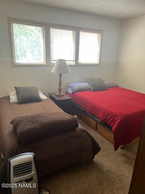 2065 N Country Club Dr, Flagstaff, AZ 86004 - carpeted bedroom with a textured ceiling