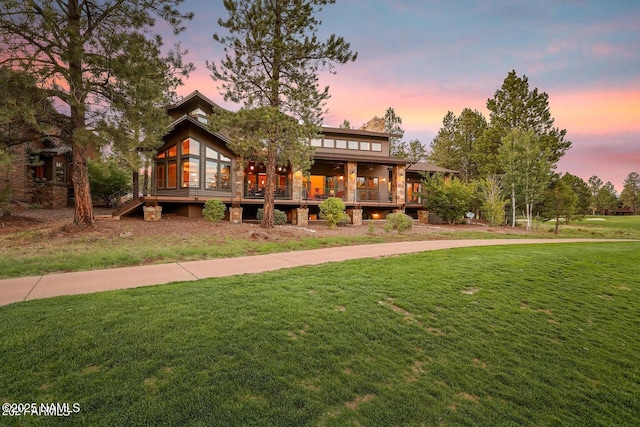 4195 Pack Saddle, Flagstaff, AZ 86005 - exterior space featuring a yard