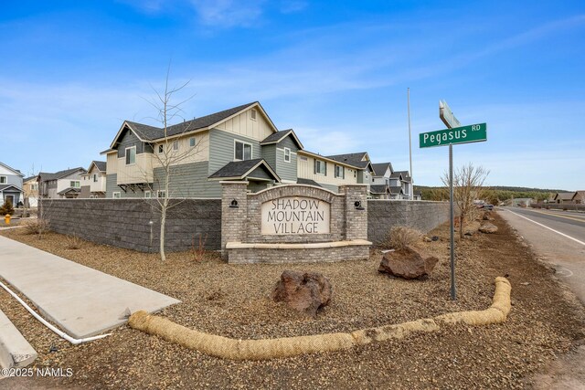 12220 Curtis Ct, Bellemont, AZ 86015 - community / neighborhood sign with a residential view