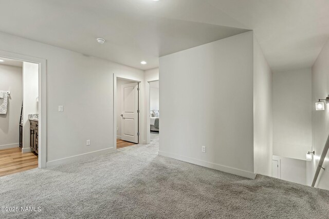 12220 Curtis Ct, Bellemont, AZ 86015 - unfurnished bedroom featuring recessed lighting, carpet flooring, and baseboards
