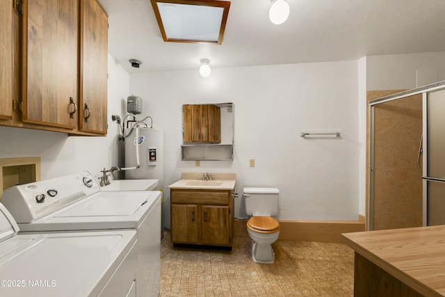 5920 Wildflower Rd, Flagstaff, AZ 86004 - laundry area featuring independent washer and dryer, laundry area, and a sink