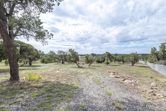 5920 Wildflower Rd, Flagstaff, AZ 86004 - view of yard with fence and a rural view