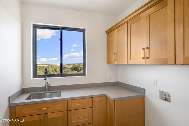 kitchen featuring sink